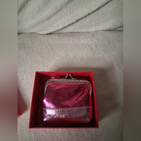 Victoria's Secret Handbags - Victoria's Secret Pink Coin Purse Extremely RARE